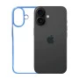 iPhone 16 Transparent Blue Case – Noble Ultra Marine Shockproof Back Cover