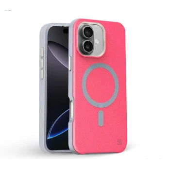 iPhone 16 MagArmour Hybrid Case – Pink