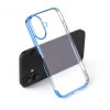 iPhone 16 Transparent Blue Case – Noble Ultra Marine Shockproof Back Cover
