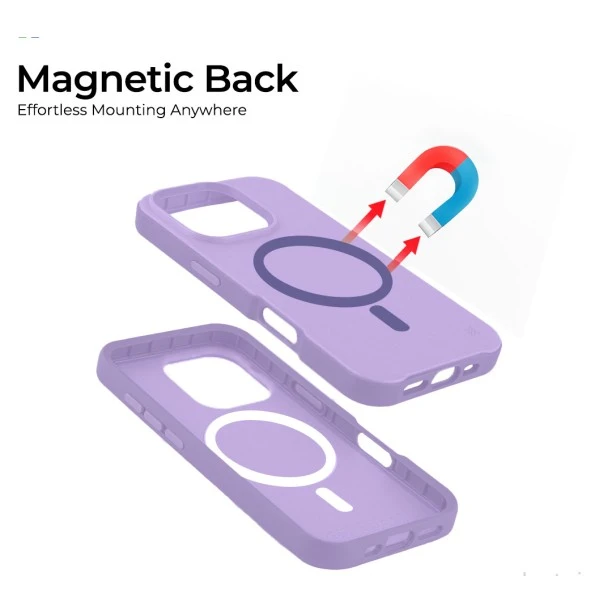 iPhone 16 MagArmour Purple Hybrid Case