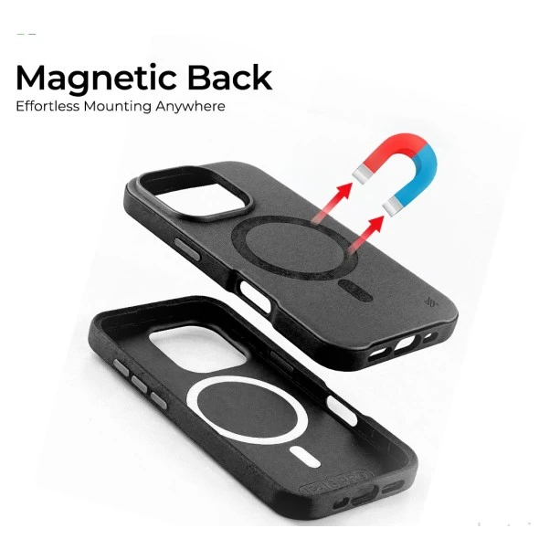 iPhone 16 MagArmour Black Hybrid Case