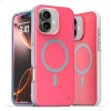 iPhone 16 MagArmour Hybrid Case – Pink