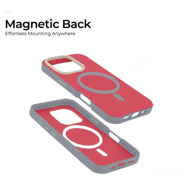 iPhone 16 MagArmour Hybrid Case – Pink