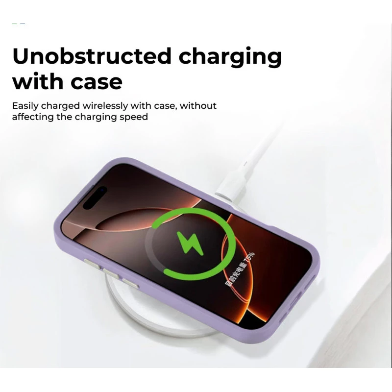 iPhone 16 MagArmour Purple Hybrid Case