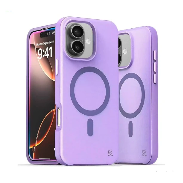 iPhone 16 MagArmour Purple Hybrid Case