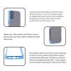 iPhone 16 Transparent Blue Case – Noble Ultra Marine Shockproof Back Cover