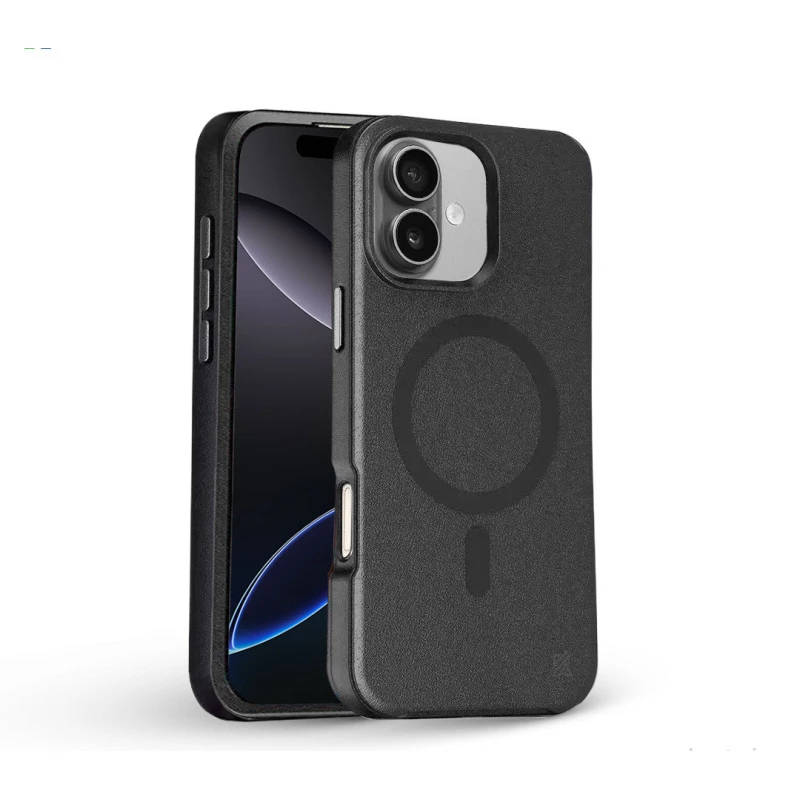 iPhone 16 MagArmour Black Hybrid Case