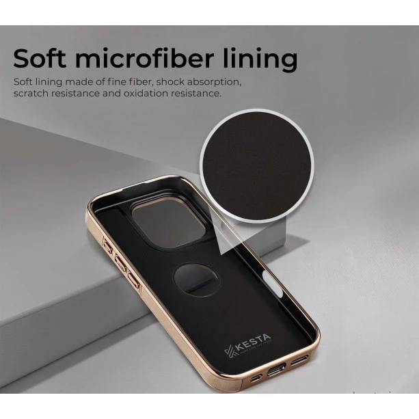 iPhone 16 Leather Case with Magnetic Ring Holder – Desert Classy Elite