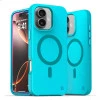 iPhone 16 Plus MagArmour Blue Hybrid Case – Grip & Gloss Finish