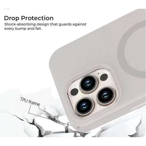 iPhone 16 Pro MagArmour Hybrid Case – Desert Grip & Gloss