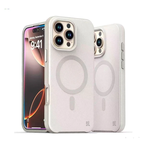 iPhone 16 Pro MagArmour Hybrid Case – Desert Grip & Gloss