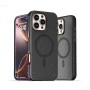 iPhone 16 Pro MagArmour Black Hybrid Case – Shockproof Grip Cover