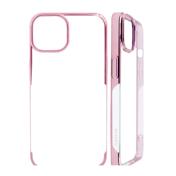 iPhone 16 Pro Noble Pink Transparent Case – Stylish & Protective Cover