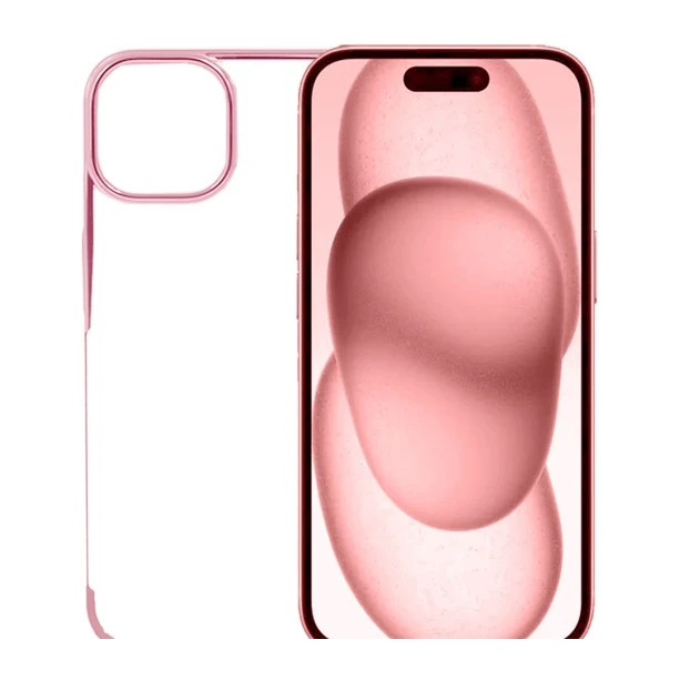 iPhone 16 Pro Noble Pink Transparent Case – Stylish & Protective Cover
