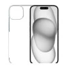 iPhone 16 Pro Max Transparent Case – Noble Silver Shockproof Back Cover