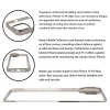 iPhone 16 Pro Max Transparent Case – Noble Titanium Shockproof Back Cover