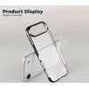 iPhone 17 Air Transparent Black Case – Slim & Shockproof