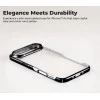 iPhone 17 Air Transparent Black Case – Slim & Shockproof