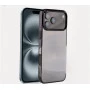 iPhone 17 Pro Transparent Black Shockproof Case – Slim Anti-Yellowing Cover