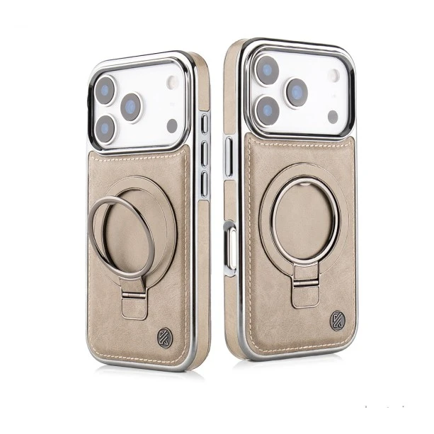 iPhone 17 Pro Classy Elite Desert Leather MagSafe Case