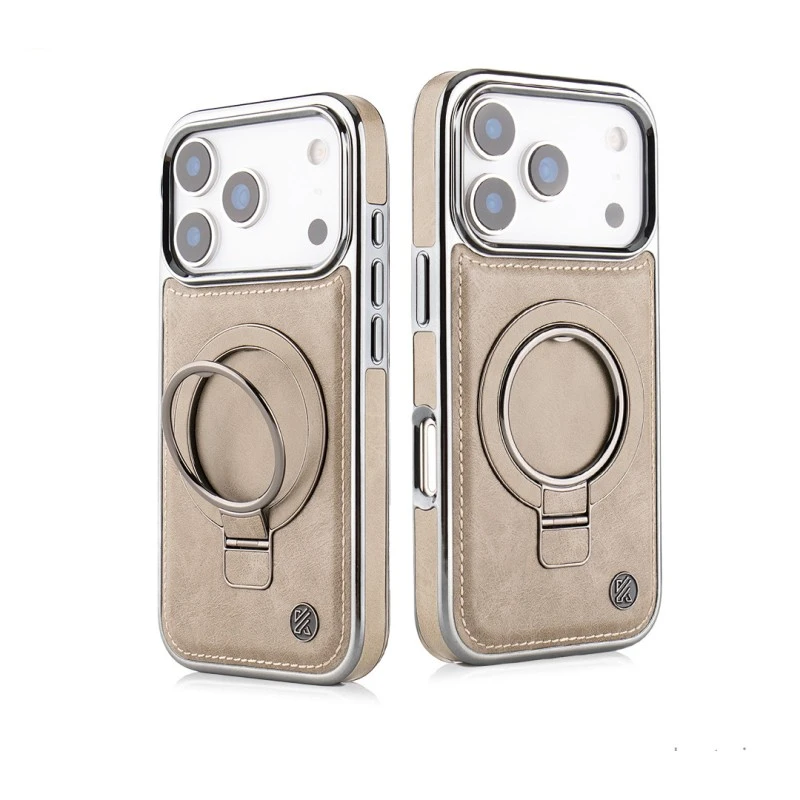 iPhone 17 Pro Classy Elite Desert Leather MagSafe Case