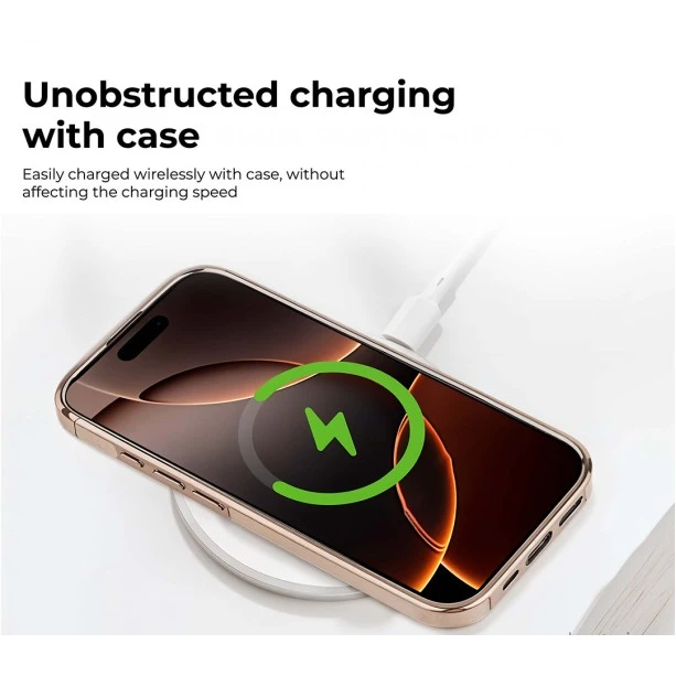 iPhone 17 Pro Max Leather Case – Classy Elite Desert | Slim MagSafe Protective Cover