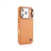 iPhone 17 Pro Max Brown Leather Case – Elegant Eco-Friendly Protective Cover