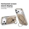 iPhone 17 Pro Max Leather Case – Classy Elite Desert | Slim MagSafe Protective Cover