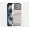 iPhone 17 Pro Max Transparent Silver Cover | Slim Anti-Yellowing Shockproof Case