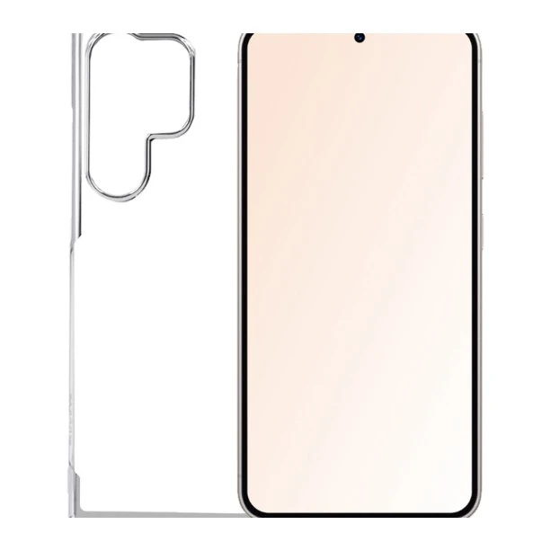 Samsung Galaxy S24 Ultra Transparent Case – Noble Silver