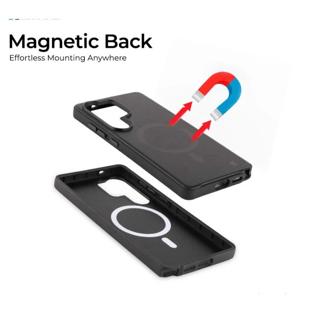 Samsung Galaxy S24 Ultra MagArmour Black Hybrid Case