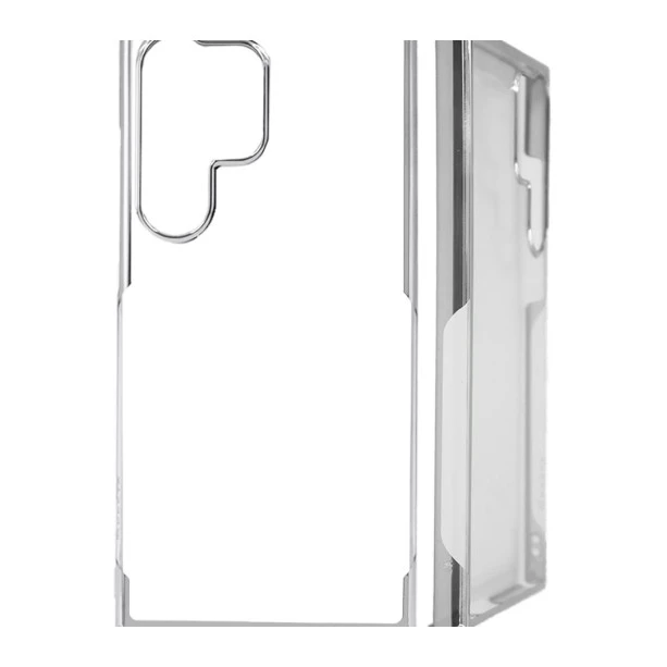 Samsung Galaxy S24 Ultra Transparent Case – Noble Silver