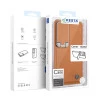 Samsung Galaxy S24 Ultra Brown Titanium Leather Case – Elegant Protective Back Cover