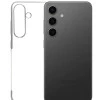 Samsung Galaxy S25 Noble Silver Transparent Case with Camera Protection