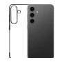 Samsung Galaxy S25 Noble Black Transparent Case with Camera Protection