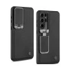 Samsung S25 Ultra Black Titanium Leather Case