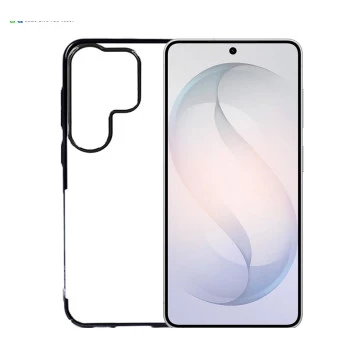 Samsung S26 Ultra Transparent Black Shockproof Case