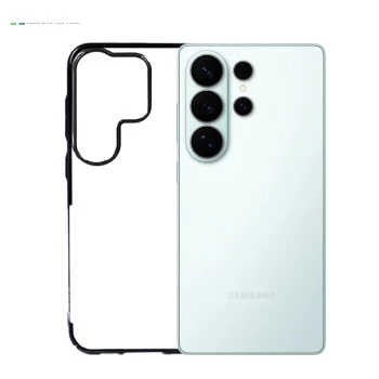 Samsung S26 Ultra Transparent Black Shockproof Case