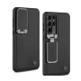 Samsung S26 Ultra Leather Case – Elegant Black Cover