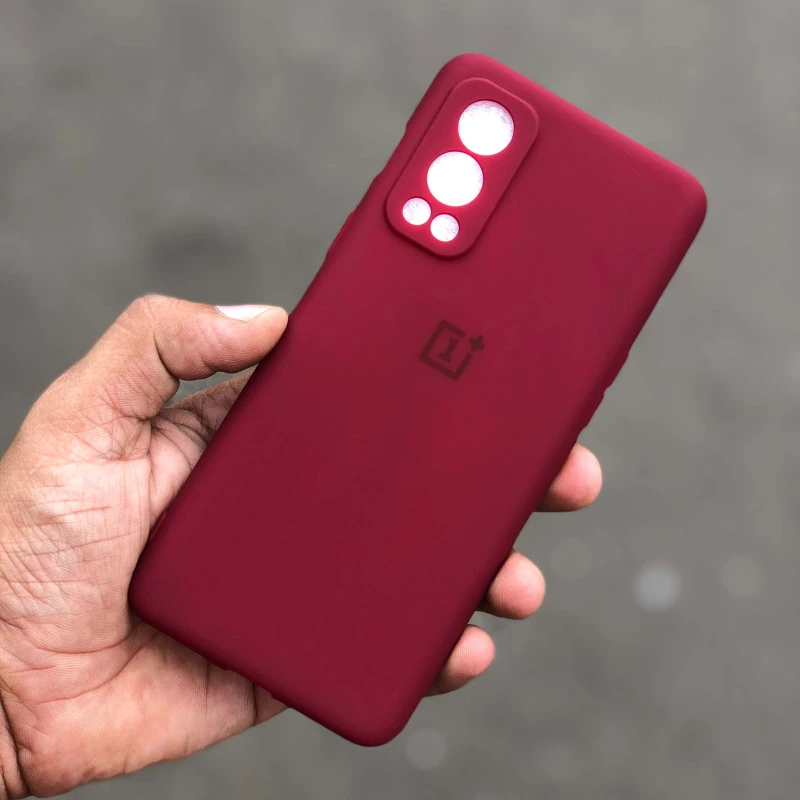 OnePlus Nord 2 Soft Case Cover Maroon
