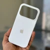 White Silicon Case For iPhone 17 Pro Max