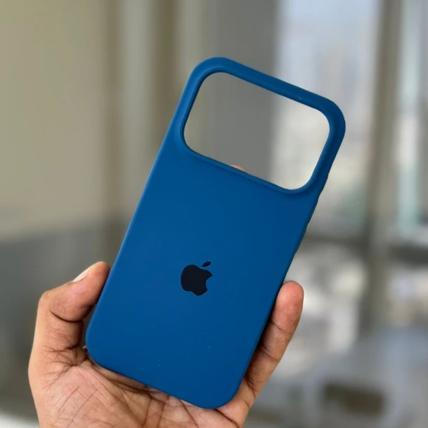 Olympic Blue Silicon Case For iPhone 17 Pro Max