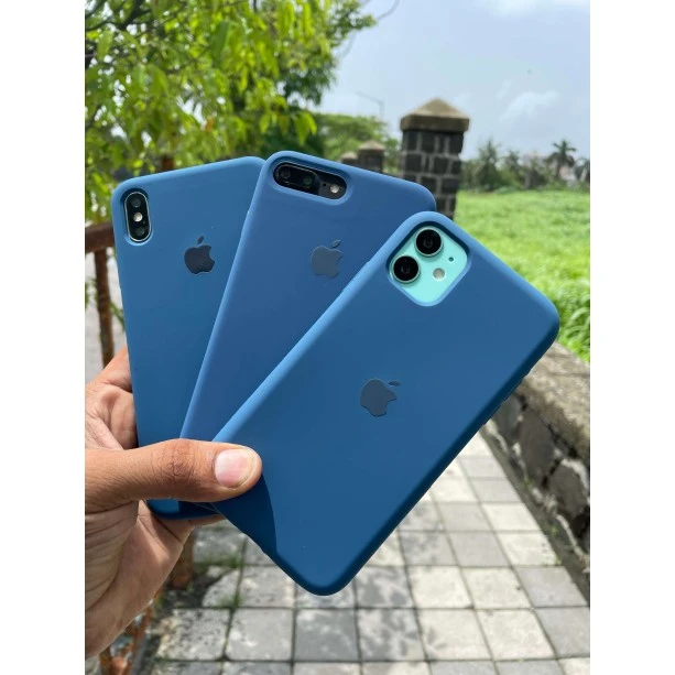 Olympic Blue Silicon Case For iPhone