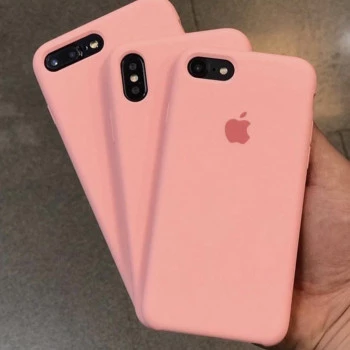 Light Pink Silicon Case For iPhone