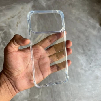Clear Shockproof Case for iPhone 17 Pro Max – Transparent Protective Cover