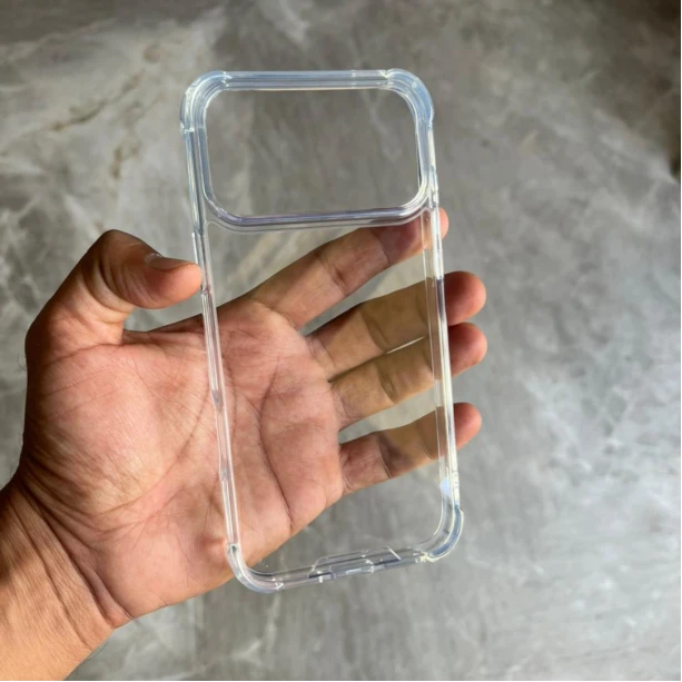 Clear Shockproof Case for iPhone 17 Pro Max – Transparent Protective Cover