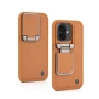 iPhone 16 Brown Leather Case – Premium Elegant Shockproof Back Cover