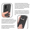 iPhone 16 Black Leather Case – Premium Elegant Shockproof Back Cover