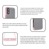 iPhone 16 Light Pink Transparent Case – Shockproof Clear Back Cover