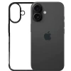 iPhone 16 Plus Noble Black Transparent Case | Shockproof Clear Back Cover